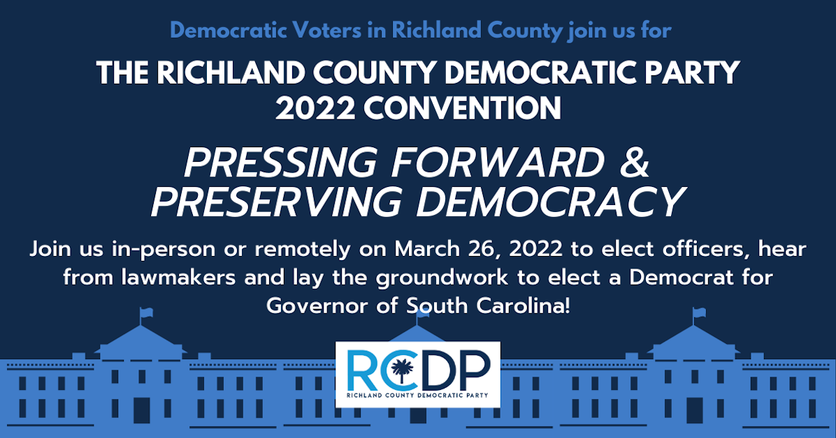 2022 RCDP Convention · South Carolina Democratic Party